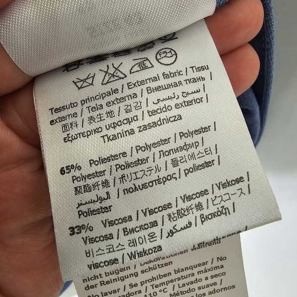 Liu Jo Jeans Blue Zipper Zip Ruffle Dress - Picture 11 of 13